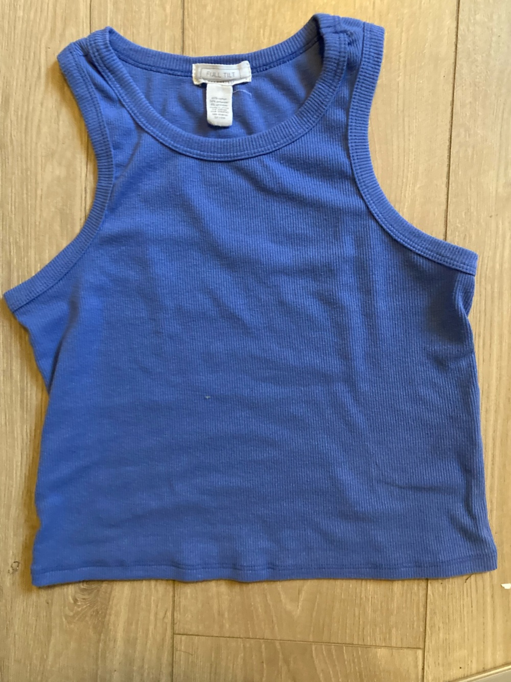 Soft blue tank